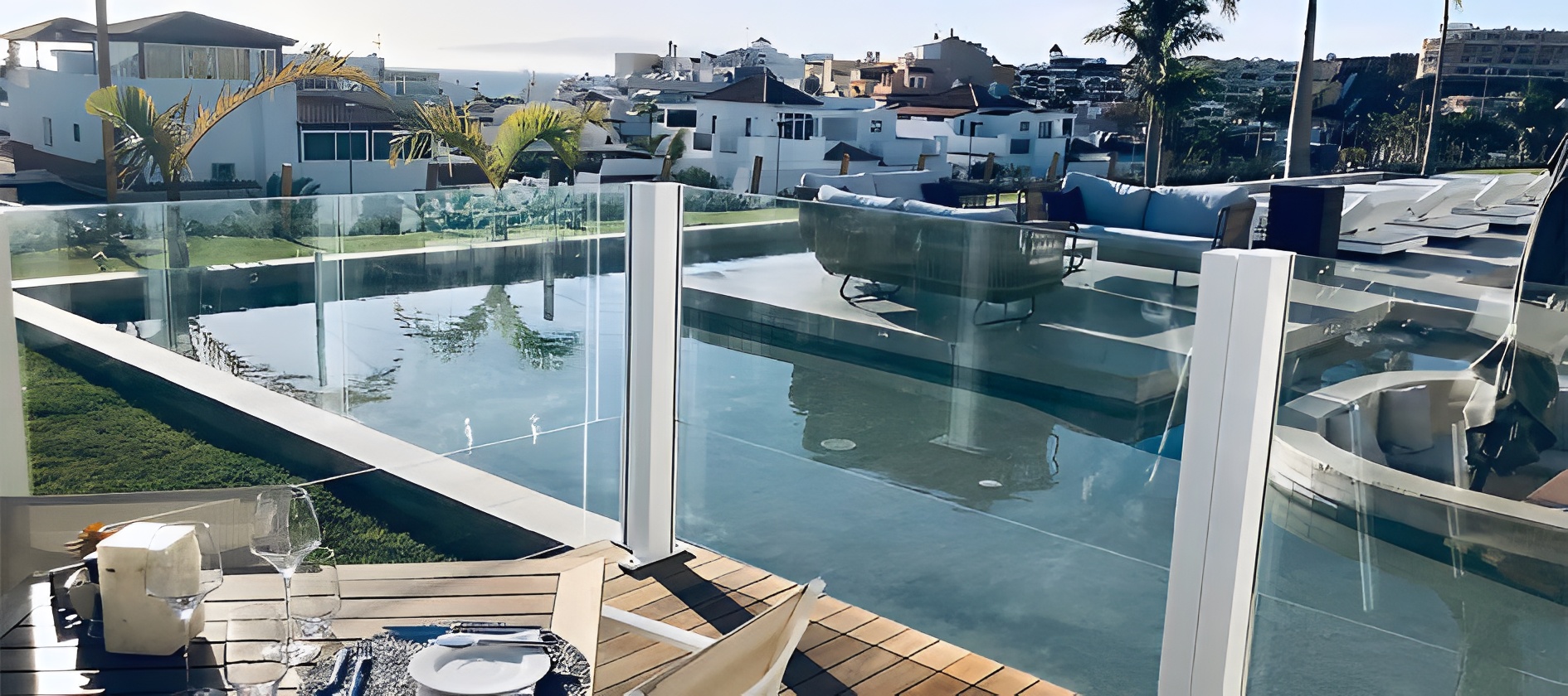 Cerramiento de cristal para terraza en Marbella